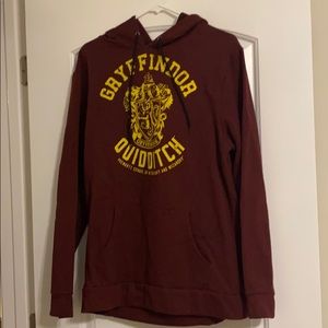 Maroon Harry Potter Hoodie  mens size  large